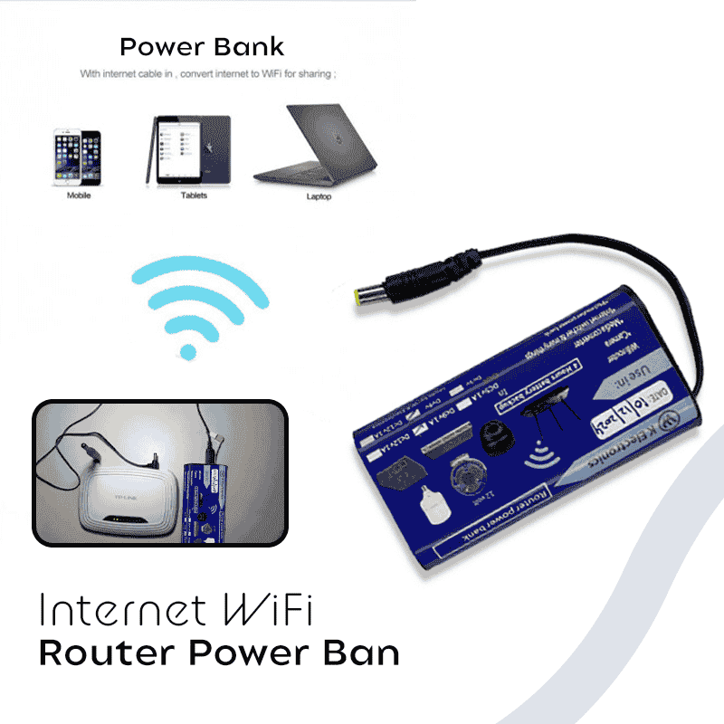 Internet Bundle Wifi Router Power Bank 8000mah